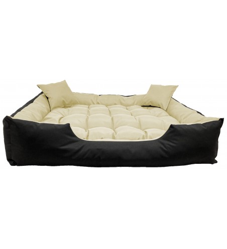 Łóżko dla dużego psa 145x115 prestige beżowe